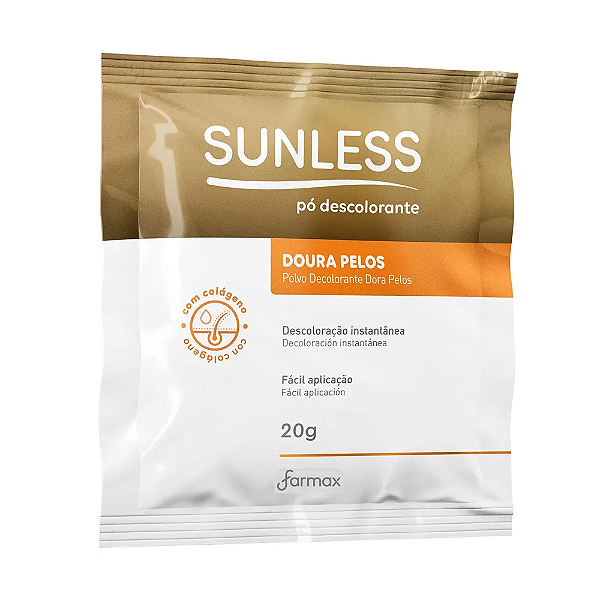 Pó Descolorante Sunless Doura Pelos 20g
