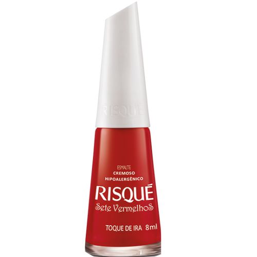 Esmalte Risqué Cremoso Toque de Ira 8ml