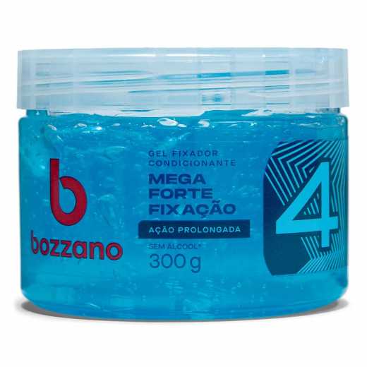 Gel Fixador Bozanno Azul 4 Mega Forte Fixação 300g