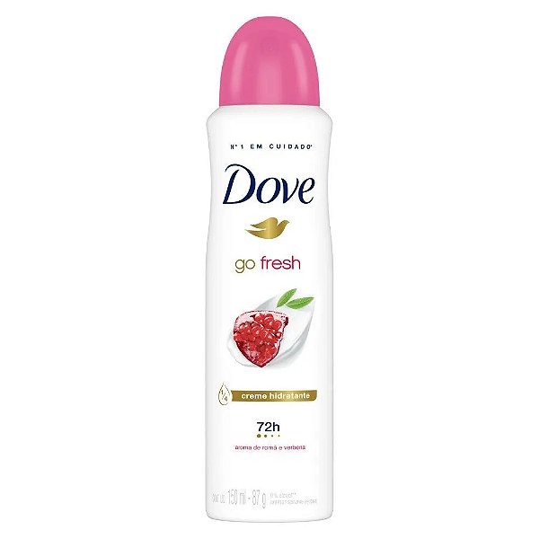 Desodorante Aerosol Dove Go Fresh Romã e Verbena 150ml