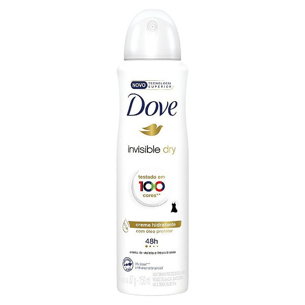 Desodorante Aerosol Dove Invisible Dry 150ml