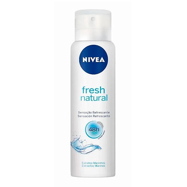Desodorante Aerosol Nivea Fresh Natural 48h 150ml