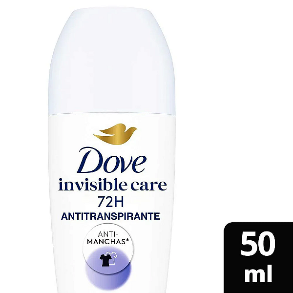 Desodorante Roll-on Dove Invisible Care 50ml
