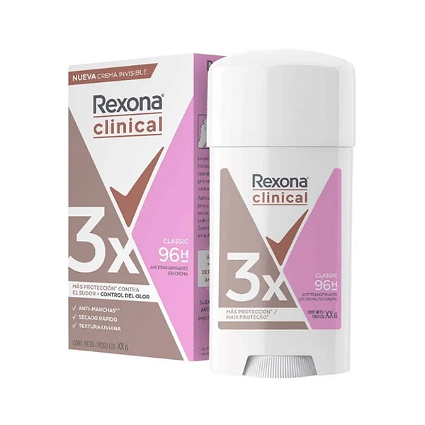 Desodorante Rexona Clinical Creme Classic 58g