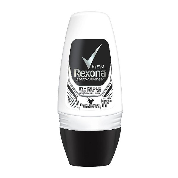 Desodorante Roll-on Rexona Men Invisible 48 h com 50ml