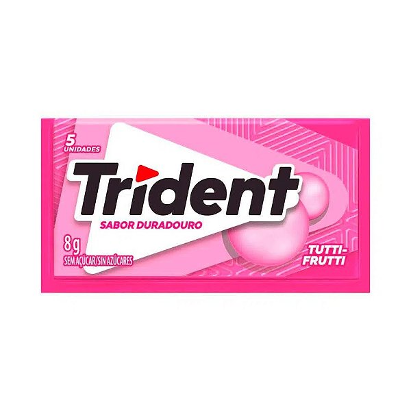 Chiclete Trident Tutti-Frutti 8g