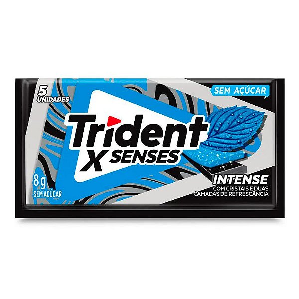 Chiclete Trident X Senses Intense 8g