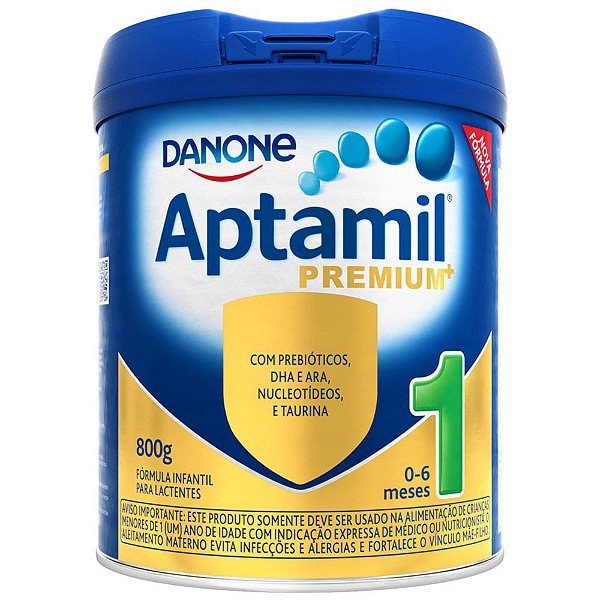 Aptamil Premium+ 1 800g Fórmula Infantil de 0 a 6 Meses