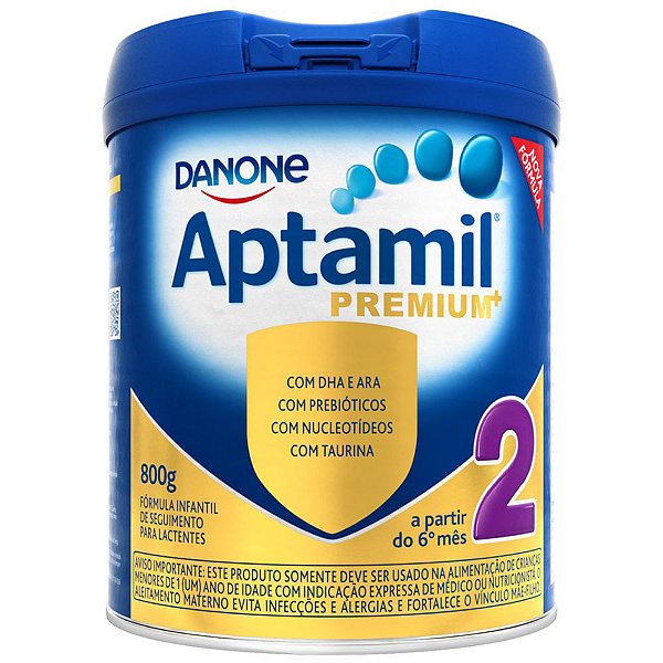 Aptamil Premium+ 2 800g Fórmula Infantil Partir de 6 Meses