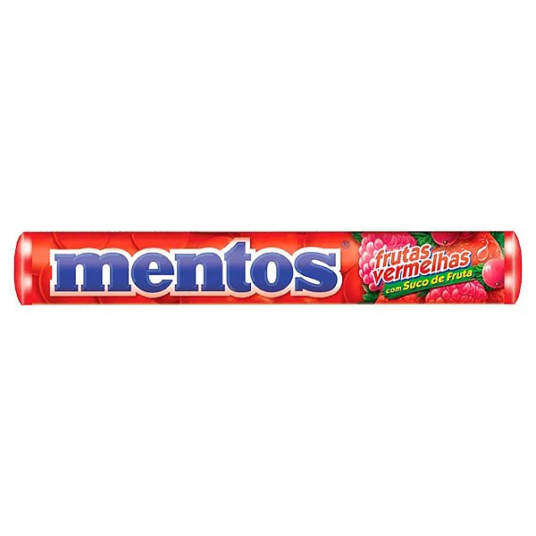 Bala Mentos Frutas Vermelhas 38g