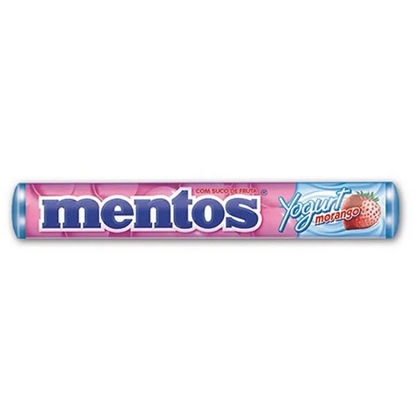 Bala Mentos Yougurt Morango 38g