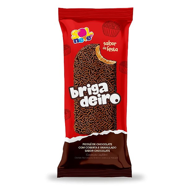 Picolé Bombom Brigadeiro