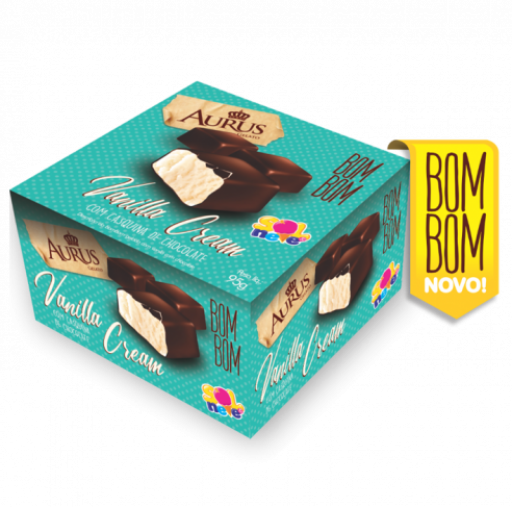 Bombom de sorvete Vanilla Cream