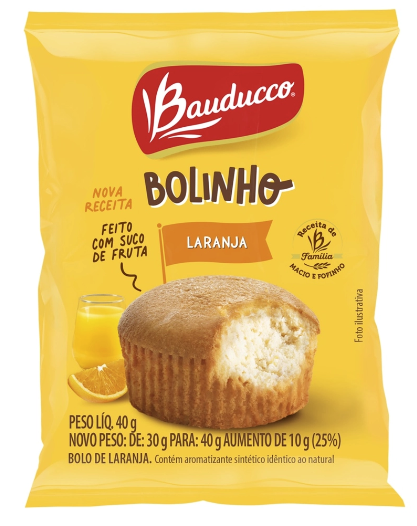 Bolinho Bauducco Laranja 40g