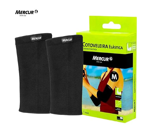Cotoveleira Elástica Mercur Tamanho M 1 Par