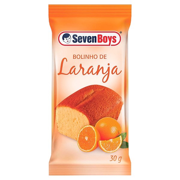 Bolinho Seven Boys Sabor Laranja 30g