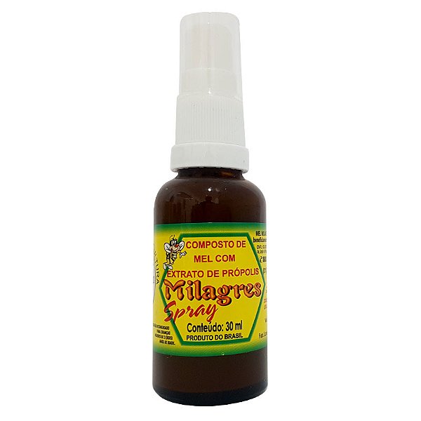 Extrato de Própolis Composto Milagres spray 30ml