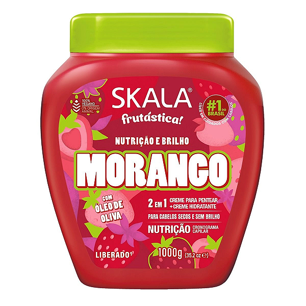 Creme de Tratamento Skala Morango 1Kg