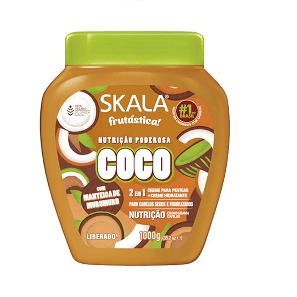 Creme de Tratamento Skala Coco 2 em 1 1Kg
