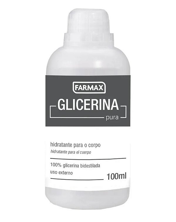 Glicerina 100% Pura Farmax 100ml