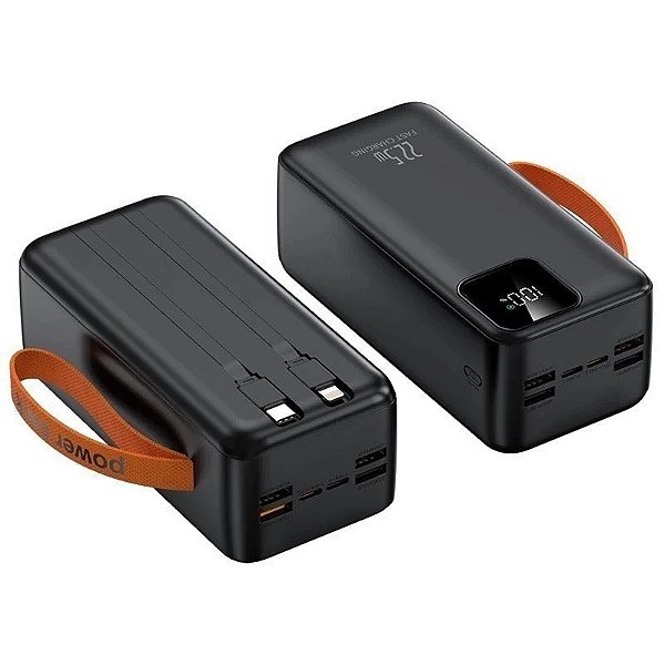 Carregador Portátil Power Bank 60000mAH 22.5w Turbo