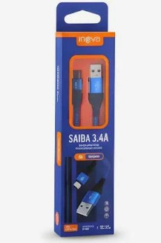 Cabo De Dados 3.4a 1m kv-6122 Tipo C Inova