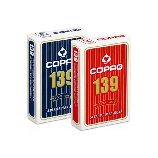 Baralho Copag 139 Cartucho com 54 Cartas para Jogar