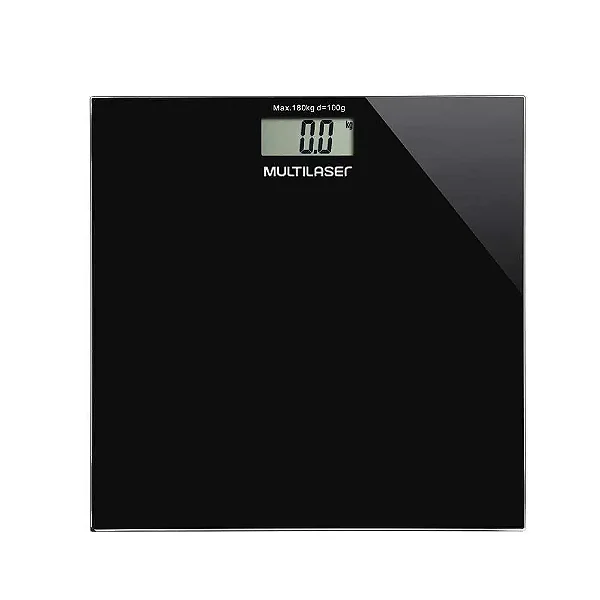 Balança Digital Multilaser Digi-Health Preta - HC022