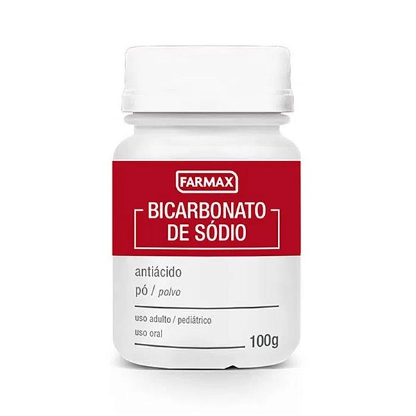 Bicarbonato de Sódio Farmax Pote 100g