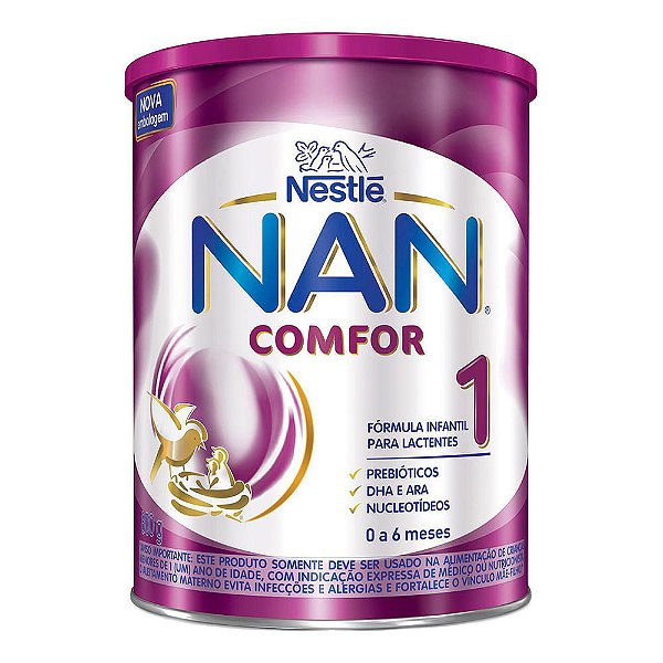 NAN 1 Comfor HMO de 0 a 6 meses 800g