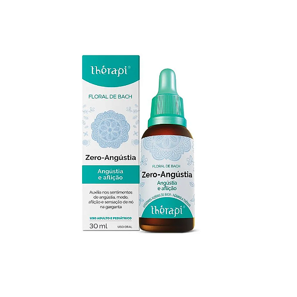 Floral de Bach Thérapi Zero Angústia e Aflição 30ml