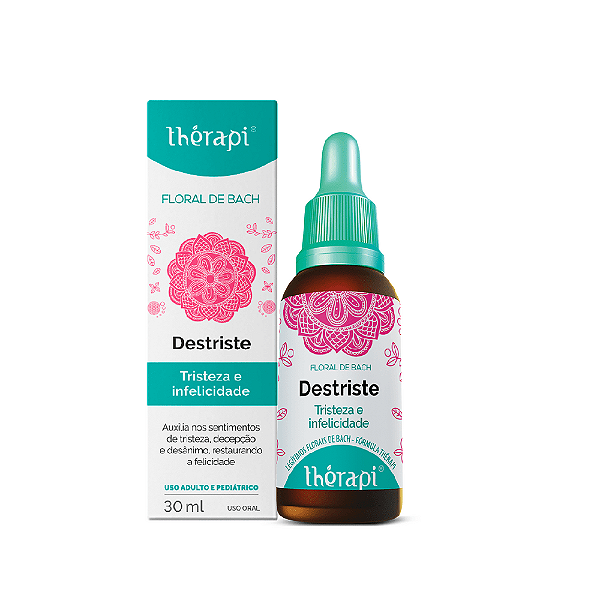 Floral de Bach Thérapi Destriste Tristeza e Infelicidade 30ml