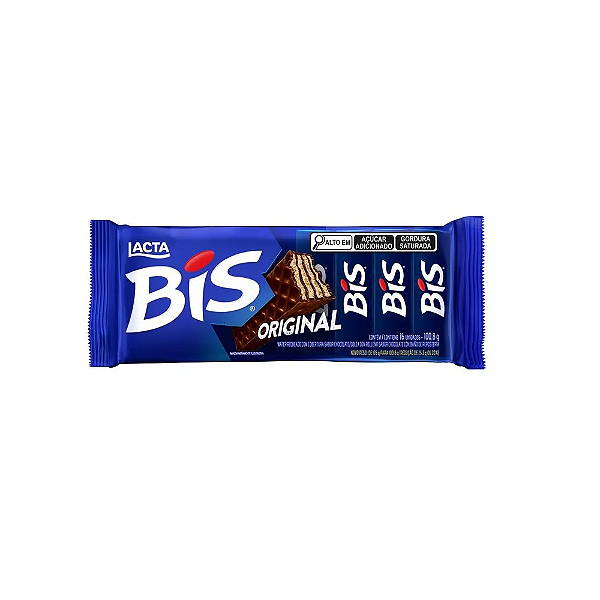 Chocolate Bis Lacta  Original ao Leite 100g