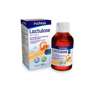 Lactulose 667mg/ml Xarope Sabor Papaya Com 120 mL