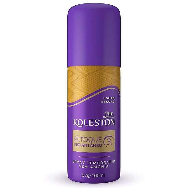 Retoque Koleston Instantâneo Louro Médio a Louro Escuro 57g/100ml
