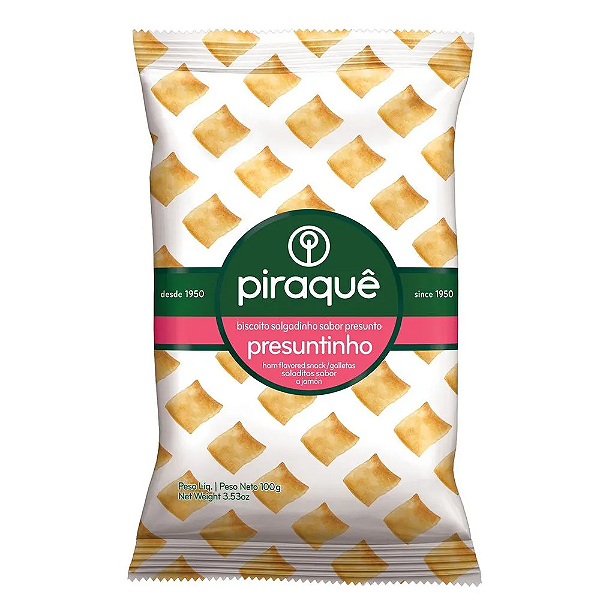 Biscoito Piraquê Presuntinho com 100g