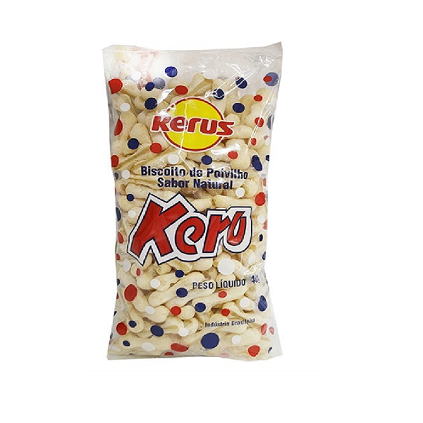 Biscoito Povilho Keru Natural 80g