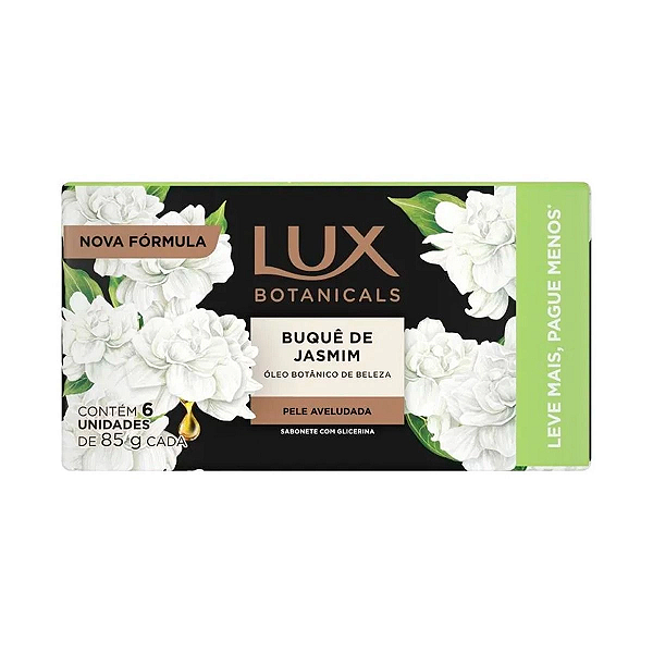 Kit Sabonete Lux Buquê de Jasmim 6 unidades 85g cada