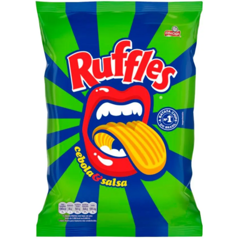 Batata Ruffles Elma Chips Sabor Cebola&Salsa 32g