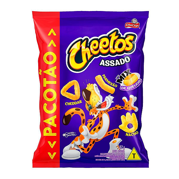Salgadinho Cheetos Elma Chips Sortido Mix de Queijos  82g