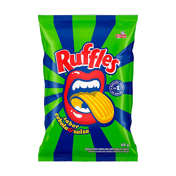 Batata Ruffles Elma Chips Cebola E Salsa 68g
