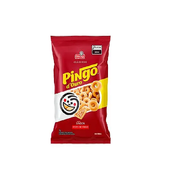 Salgadinhos Elma Chips Pingo D'Ouro Bacon 76g
