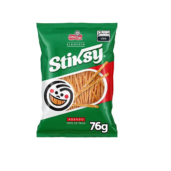 Palitinho Salgado Elma Chips Stiksy 76g