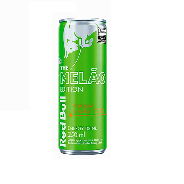 Energético Red Bull The Summer Edition Sabor Maracujá e Melão 250ml