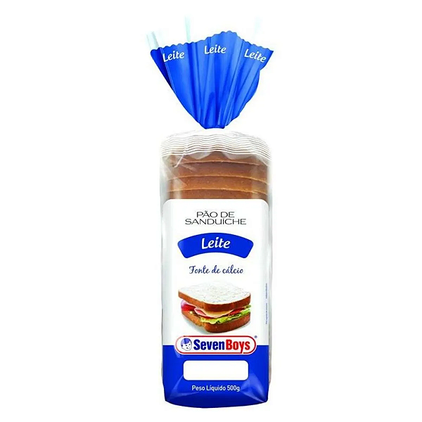 Pão de leite Seven Boys 500g