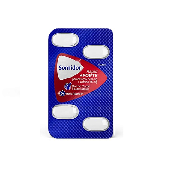 Analgésico Sonridor Rapid Forte 4 Comprimidos