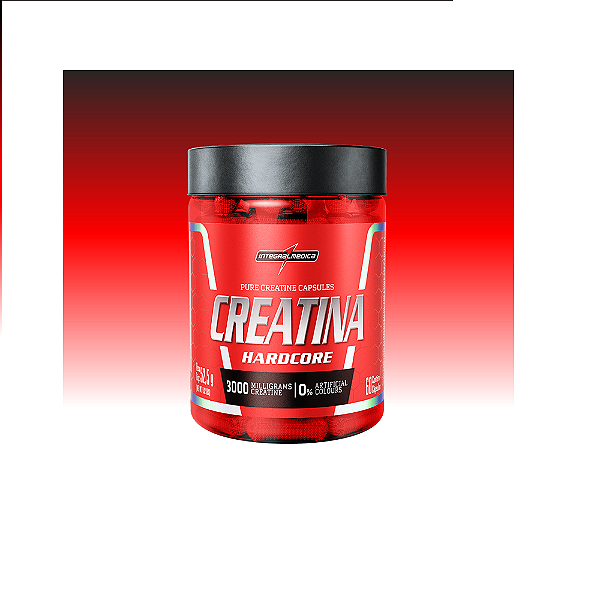 Creatina Hardcore Integralmédica 60 Cápsulas