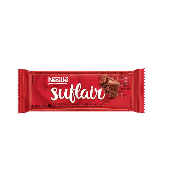Chocolate Nestlé Suflair Ao Leite 50g