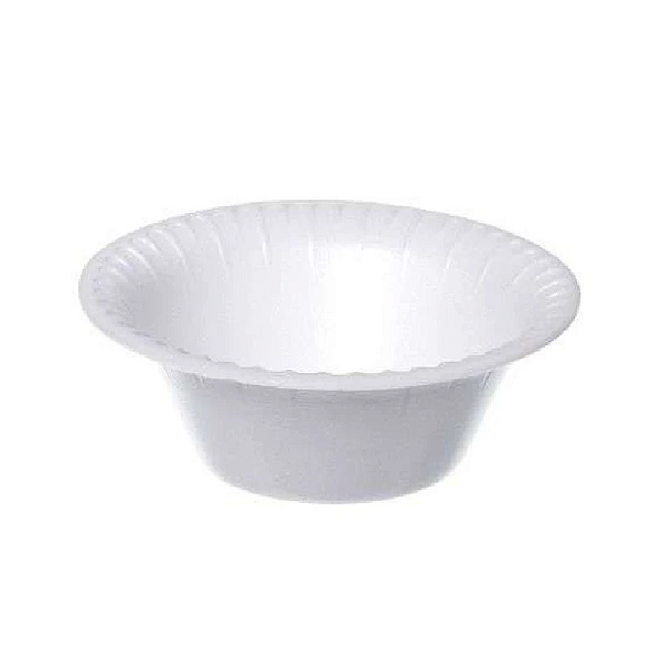Cumbuca Isopor Fundo 15cm Copobras 20 unidades
