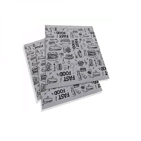 Papel Acoplado para Lanche Dalpack 40cm x 40cm 400 unidades